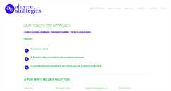 Desktop Screenshot of alaynestrategies.com